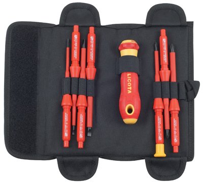 Набор отвертка со сменными вставками 7 в 1 VDE 1000В
