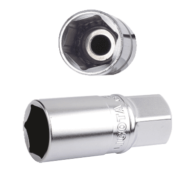 Головка свечная магнитная 21мм 1/2