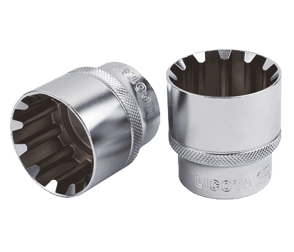Головка торцевая spline 1/4" 9мм