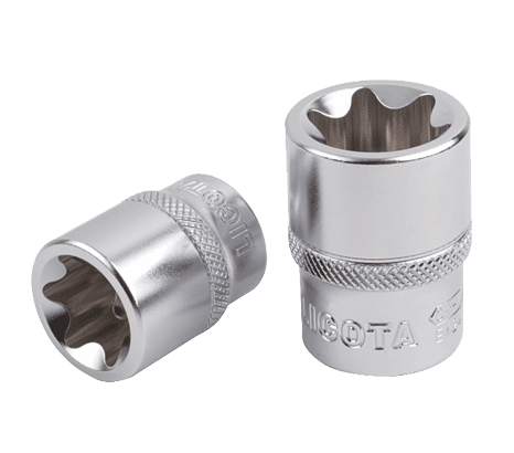 Головка торцевая 1/4" E6