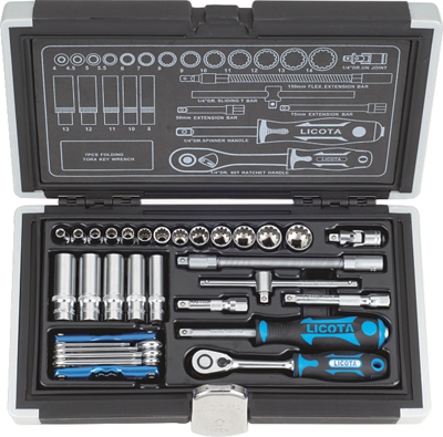 Набор торцевых головок 1/4" 32пр.