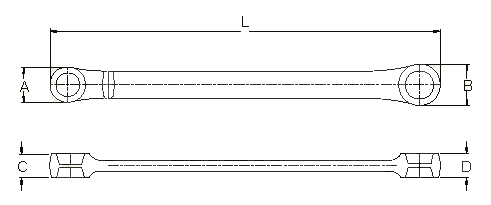 Ключ E-профиль Е14хЕ18