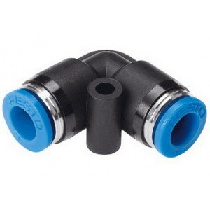 Угловое соединение с цанговым зажимом 6 мм