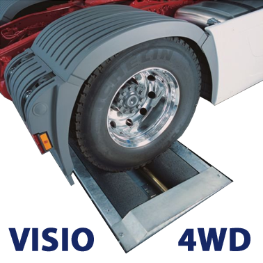Тормозной стенд BT 610 4WD Visio, нагрузка на ось до 13 т