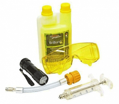 Набор для поиска утечек хладагента с УФ лампой