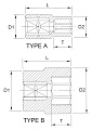 Головка торцевая 12гр. 1/2" 9мм