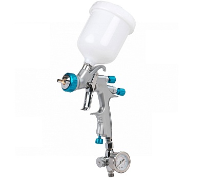 Краскопульт LVMP с верхним бачком, сопло 1,3 мм, пластиковый кейс