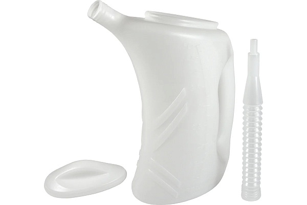 Емкость мерная 5 л с наливной трубкой и крышкой