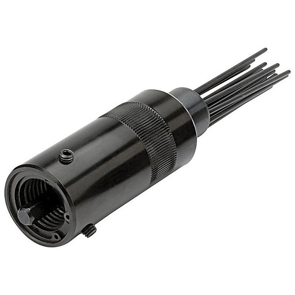 Насадка игольчатая для удаления ржавчины и краски, на пневматический молоток