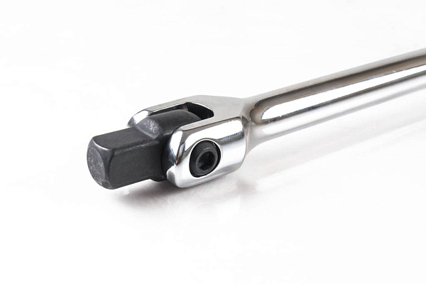 Вороток шарнирный 1/2" 375мм с резиновой ручкой