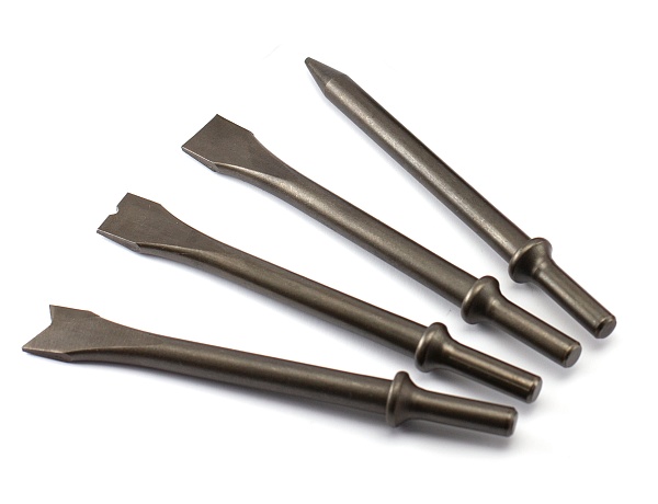 Набор насадок для пневмозубила RT-3502RK, 4 шт