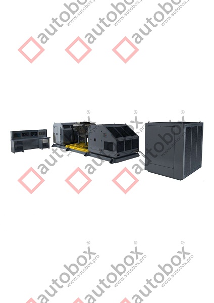 Стенд для испытания и обкатки дизельных двигателей