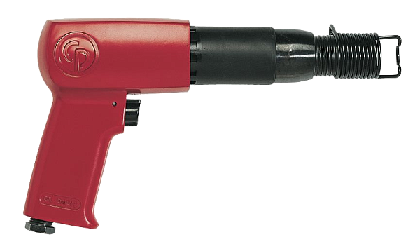 Пневматическое зубило с комплектом зубил, для сверхтяжелых работ