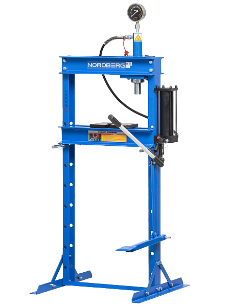 Пресс напольный гидравлический 12т с ножным приводом