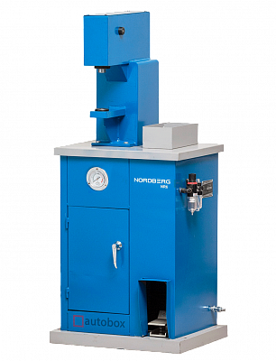 Пневматический станок для клепки тормозных колодок