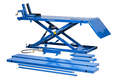 Подъемник для мото и квадроциклов с пневмоприводом, г/п 680 кг