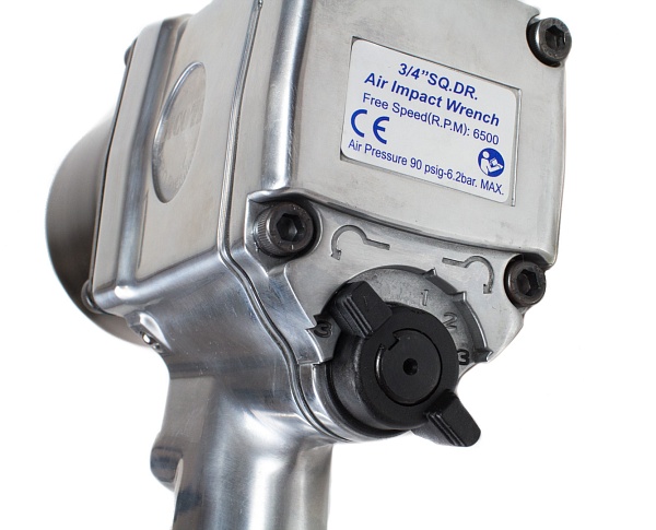 Гайковерт пневматический ударный 3/4" 1225 Нм (125 кГм)