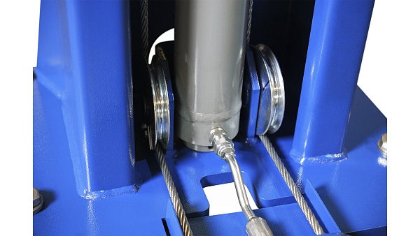 Подъемник двухстоечный, электрогидравлический, г/п 4 т, 220В, синий