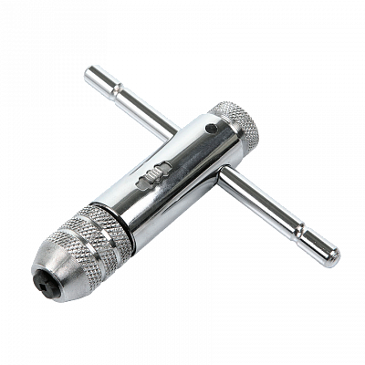 Вороток регулируемый с трещоткой M3-8 (1/8-3/8"), DIN1814, 85 мм