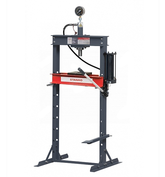 Пресс гаражный на 20 тонн с ножным приводом