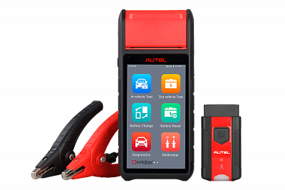 Тестер АКБ Autel MaxiBAS BT608 с принтером и функцией диагностики автомобилей
