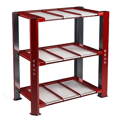 Роликовый стеллаж для АКБ