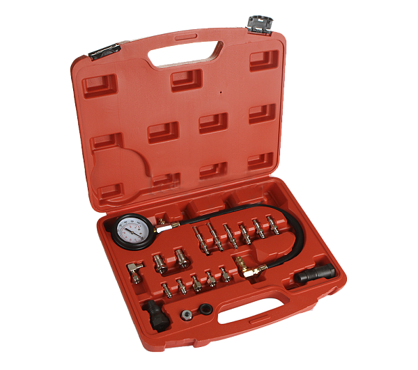 Компрессометры Компрессометр для дизельных грузовиков с 16 адаптерами в Бийске  Компрессометр для дизельных грузовиков с 16 адаптерами