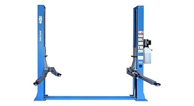 Подъемник двухстоечный, электрогидравлический, г/п 4 т, 220В, синий