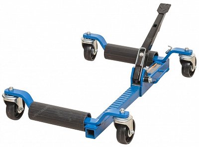 Домкрат механический подкатной для перемещения (перекатки) авто, г/п 560 кг