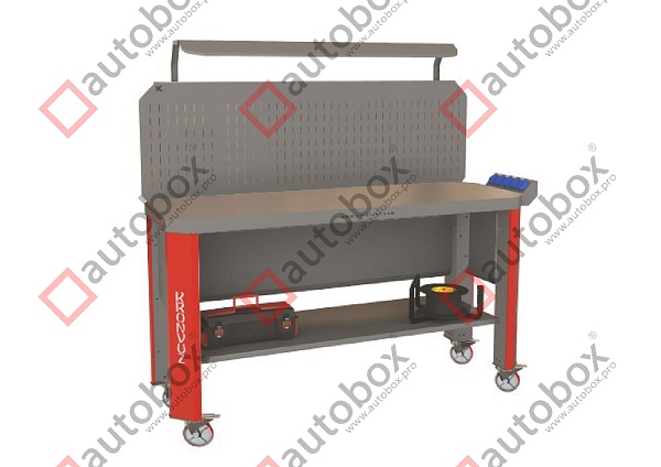 Металлический бестумбовый верстак