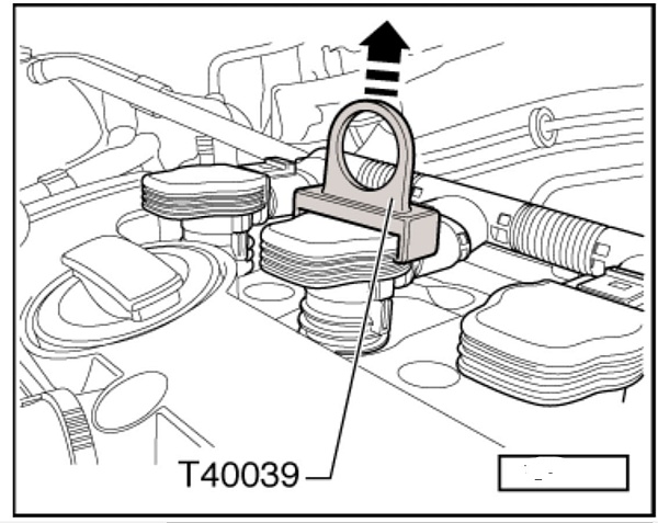 Набор съемников катушек зажигания VAG