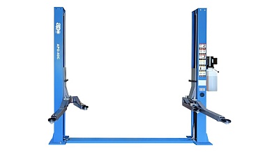 Подъемник двухстоечный, электрогидравлический, г/п 4 т, 380В, синий