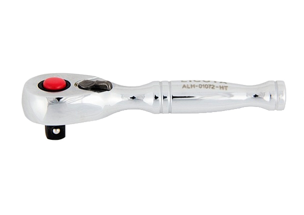 Трещотки Трещотка 48 зубов 1/4" короткая металлическая ручка в Бийске  Трещотка 48 зубов 1/4" короткая металлическая ручка