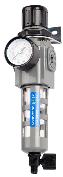 Фильтр воздушный грубой очистки с редуктором PRO, 1/4"