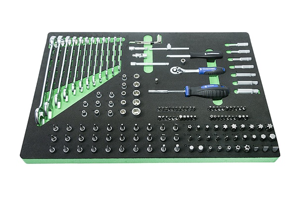 Комплект ложементов для тележки 233 предмета