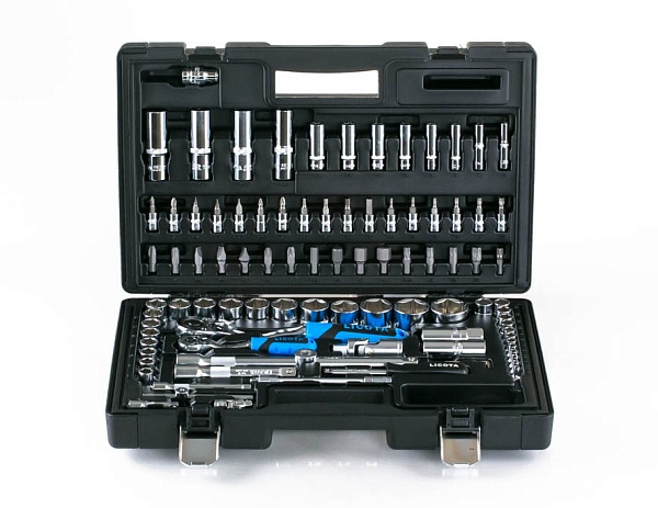 Набор инструмента 1/2" и 1/4" 94 предмета